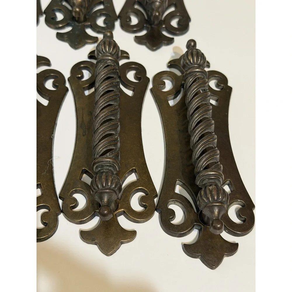 Cabinet Drawer Handle Pulls MCM Brass MCM 7.5